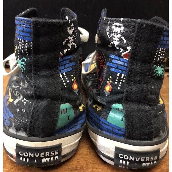 CONVERSE All Star Chuck Taylor size 3 Gamer HighTop Ready Player One Sneakers - Picture 4 of 7